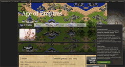 Desktop Screenshot of aoe.n-gry.pl