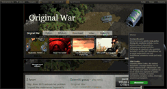 Desktop Screenshot of originalwar.n-gry.pl