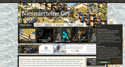 Desktop Screenshot of n-gry.pl